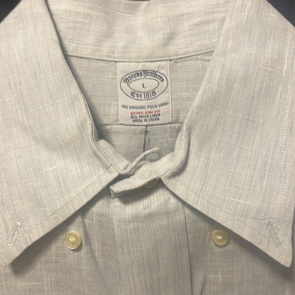 Brooks Brothers Shirts Brooks Brothers Irish Linen Shirt Poshmark